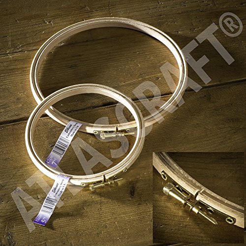 Cercle à broder en bois Duo de - 12,5 & 18 cm (...