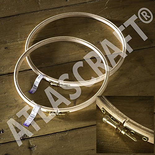 Cercle à broder en bois Duo Ensemble - 23 et 25...