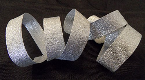 Biais Uni Argenté 20 Mm (X 2 Mètres)