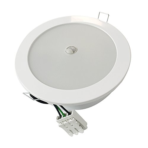 Escamotable - Lampe 15 W 15,2 cm Capteur Détecteur de Mouvement Encastré LED 6500 K fabriqué en Corée 0644221662663 HIDDEN
