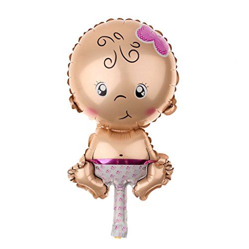 10pcs Mini Ballons d'Anniversaire Bébé Forme Di...