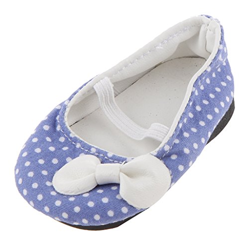 Chaussures Ballerine Polka Pois Bowknot Accesso...
