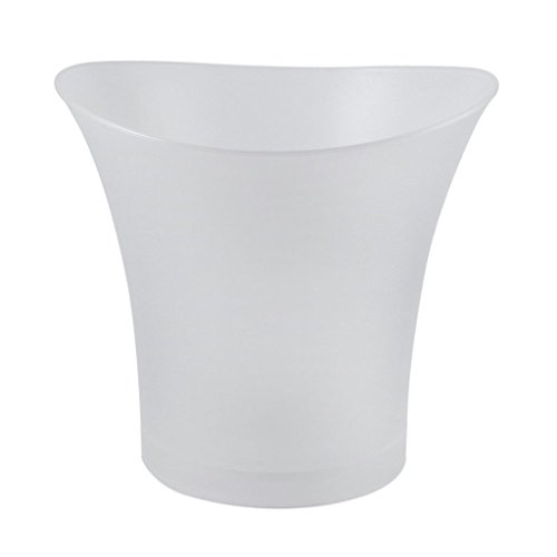 Seau à Glace LED Refroidisseur Champagne Vin Bi...