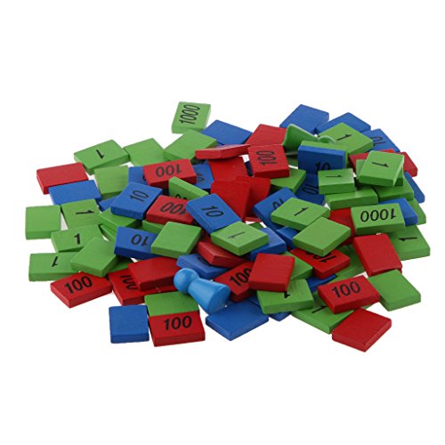 Coloré Nombre Comptage Bois Pieces Jouet Mathématique Educatif Pour Enfants 0645038564492 Generic