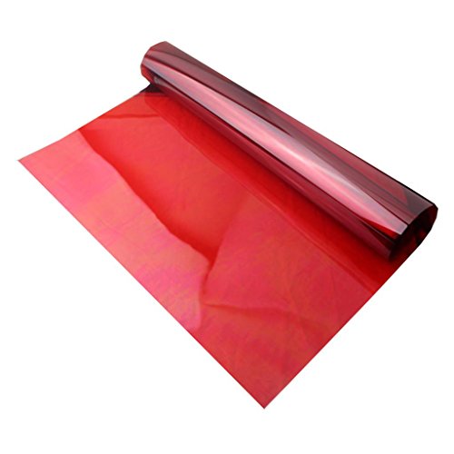 Fenêtre Film Sunscreen Antidéflagrant écran Reflective Décor Maison-Rouge-3x0,5m 0645038569282 Générique