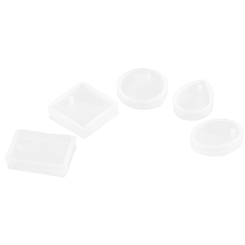 5pcs Moulessilicone Bijoux Silicone Forme Diama...
