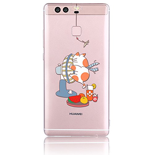 Coque Huawei P9, Sunroyal® Housse Etui de Prote...