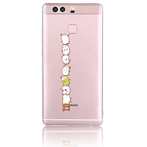 Coque Huawei P9, Sunroyal® Housse Etui de Prote...