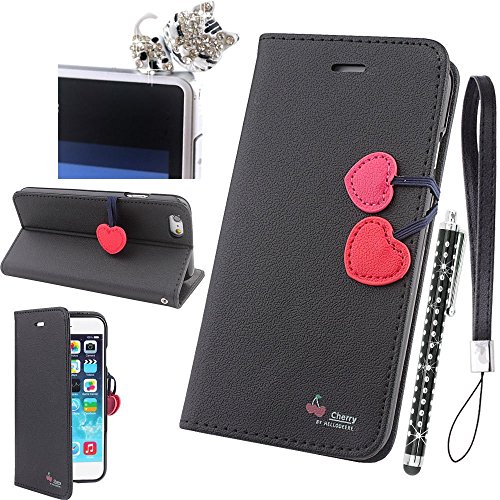 Apple iphone 5c pu hybrid portefeuille cuir coq...