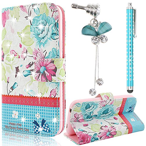 Portefeuille Etui pour Apple iPhone 5 5S 5G, Su...