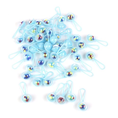 Lot de 50pcs Mini Hochets Cadeau Faveur Décorat...