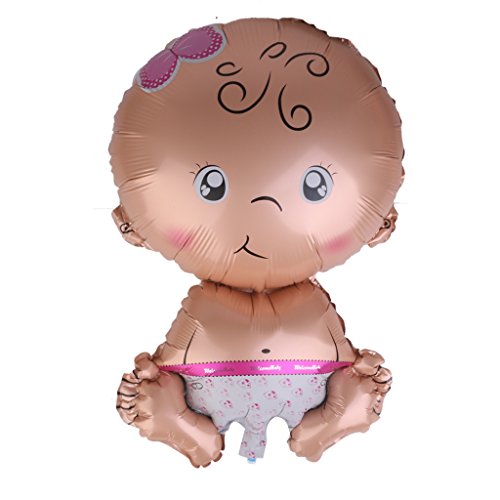 Ballon Gonflable Forme de Bébé Fille Décoration...