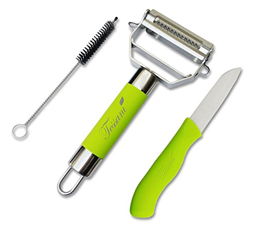 2 en 1 acier premium inoxydableavec deux face j...