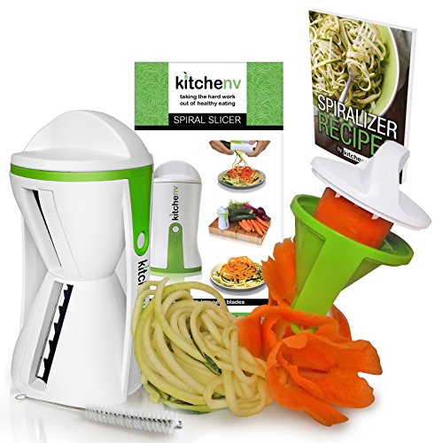 Nouveau design 5 dans 1 spiraliseur - coupe-lég...