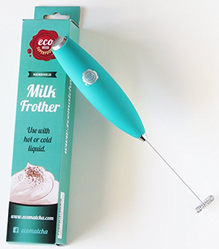 eco heed Douchette Mousseur à lait électrique par Eco heed pour rendre votre parfaite, à matcha Latte ou cappuccino 0646437820547 (0646437820547)