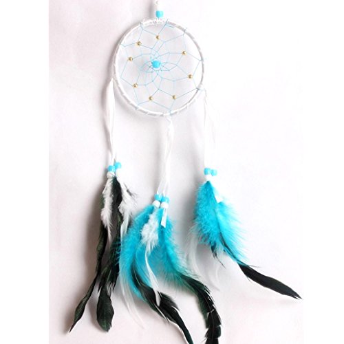 Plume bijoux cercle de attrape-rêves ruban pour...