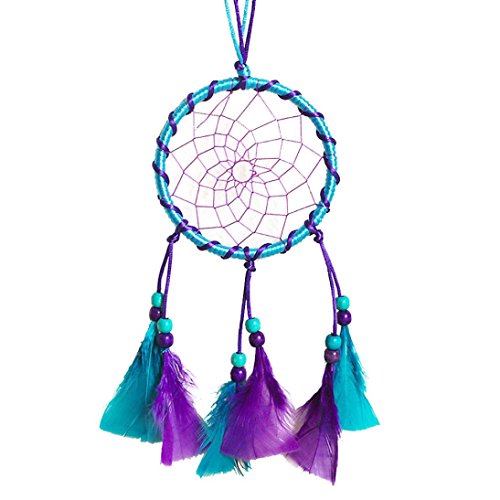 Plume cercle de attrape-rêves chambre decr viol...