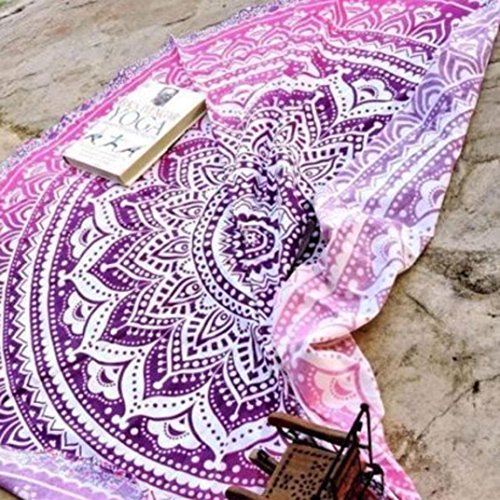 Internet Hippie Ronde Tapisserie Ronde Mandala ...