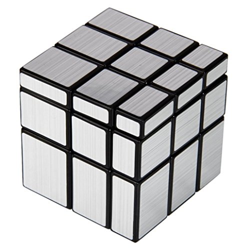 Mirror cube puzzle 3x3, argent