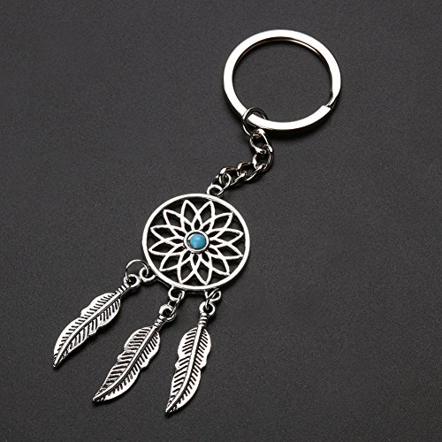 Porte-clé en alliage style dream catcher attrap...