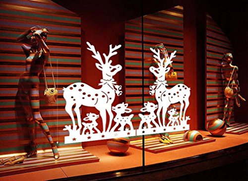 Noel mural / fenetre autocollant (g)