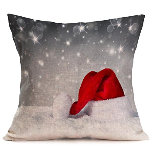 Décoration de noël animé festival oreiller coussin