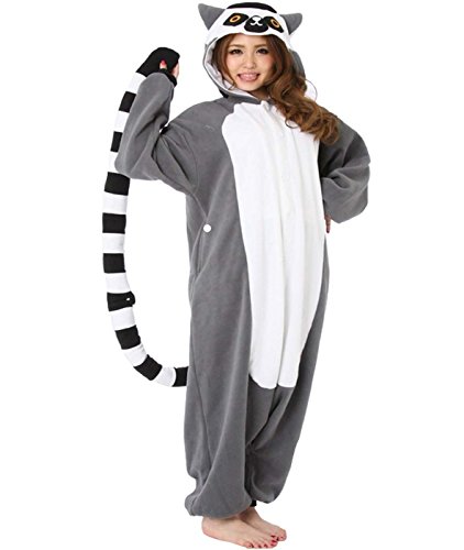 Adulte Unisexe Anime Animal Costume Cosplay Com...
