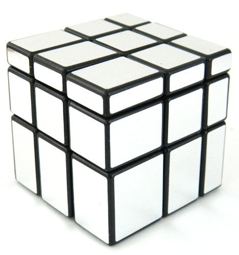 Lychee Miroir Cube Magique en Argent Base Noir ...