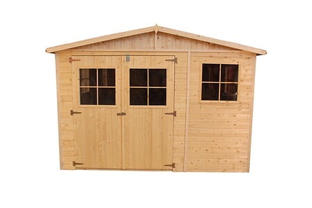 TIMBELA TIMBELA TIMBELA M337  Abri de Jardin en Bois Naturel - H226xl324xL516 ... code EAN 0653078925579 