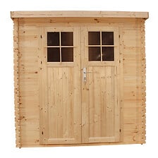 TIMBELA TIMBELA TIMBELA M310F+M310G Abri de jardin en bois - H200 x l239 x L1 ... code EAN 0653078925609 