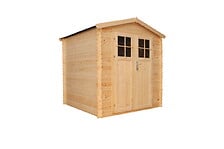 TIMBELA TIMBELA TIMBELA M343F+M343G Abri de jardin en bois AVEC SOL TRAITÉ -  ... code EAN 0653078925838 