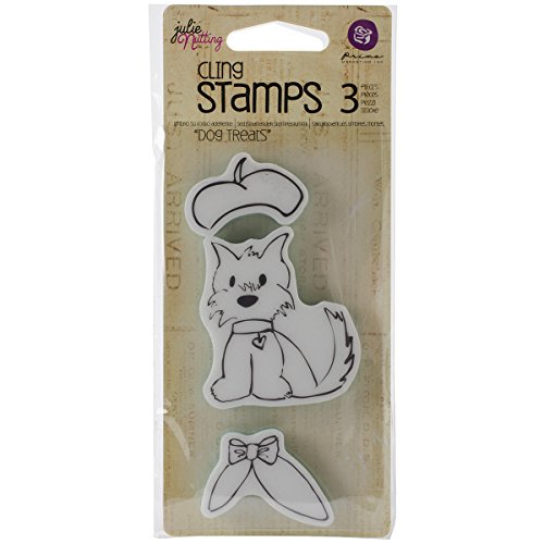 Prima Marketing Julie Nutting Cling Rubber Stamps 2.7"X5"-Dog Treats code EAN 0655350910846 