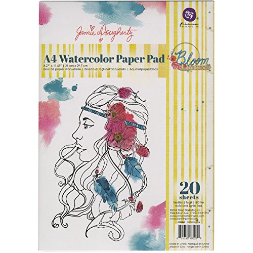 Bloom papier a4 pad-watercolor