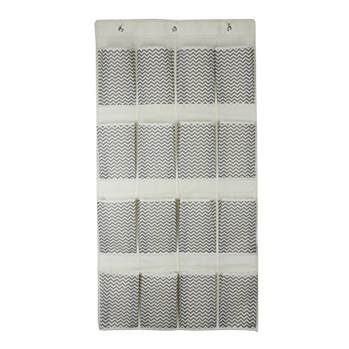 Rebecca Srl Rangement Chaussures 16 Poches Beig...