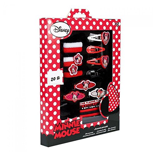 MINNIE - Set d'accessoires cheveux et barrettes...