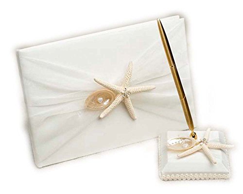Livre d'or de mariage support stylo bowknot liv...