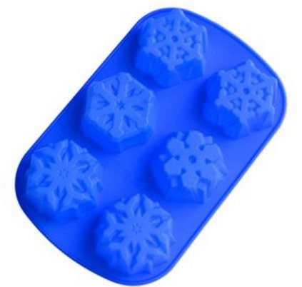 Moule en silicone 6 cavités même flocons moules