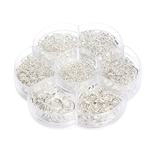 1 Boîte Plaqué Fer Mixte Taille Anneaux Dessoud...