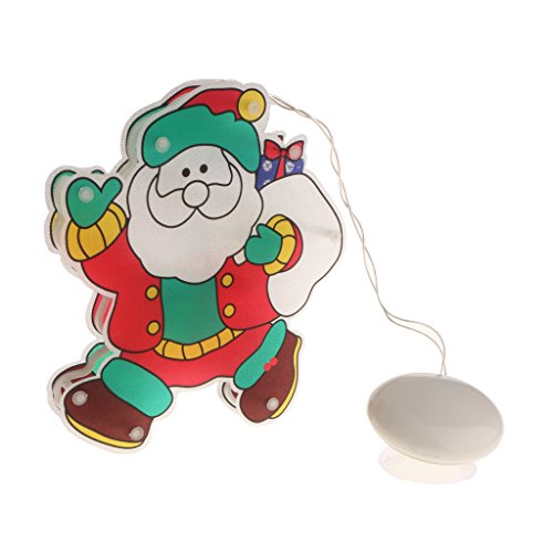 Décoratif LED Lampe Suspendu de Père Noël Color...