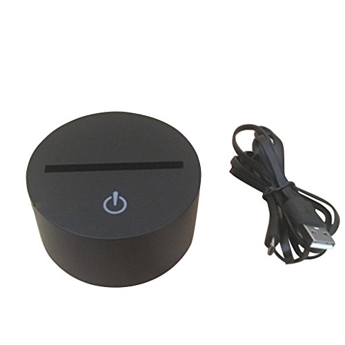 LED Lampe Illusion de 3D Sapin Noël 7 Couleur C...