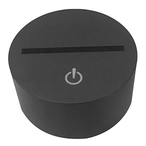 3D Illusion LED Lumière Projecteur de Crâne Squ...