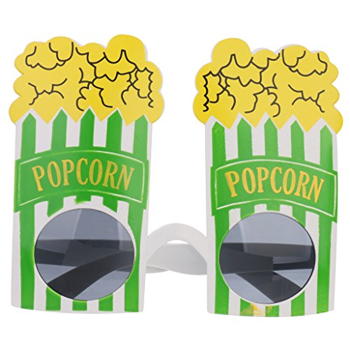 Nouvelle Lunettes de Pop-corn Déguisements Amus...