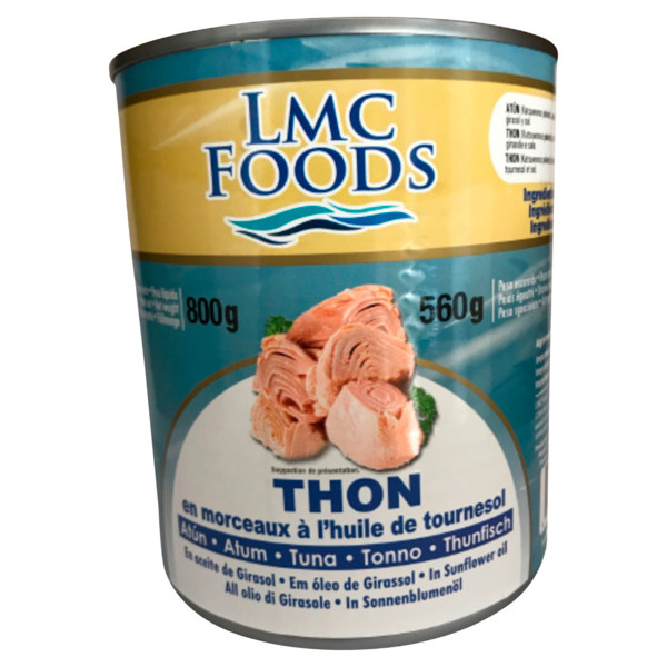  Thon Morceaux A L'huile Lmc Foods code EAN 0659740001497 