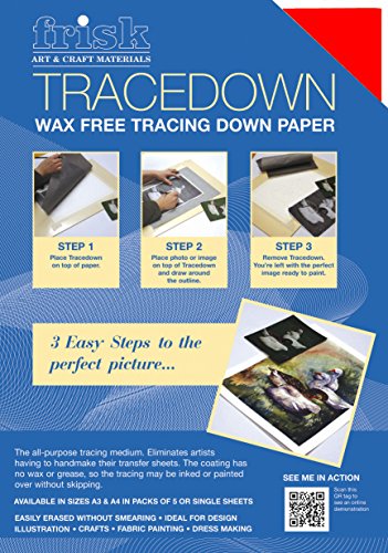 Tracedown format a4, rouge