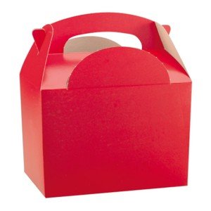 10 boîtes en carton uni pour repas Fête ou anni...