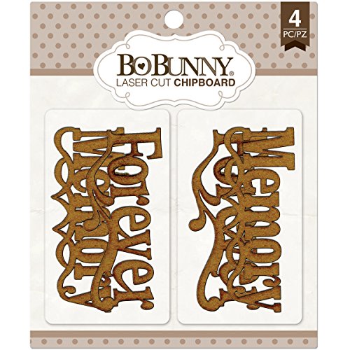 Bo Bunny BoBunny Essentials Laser-Cut Chipboard-Memories code EAN 0665573061706 
