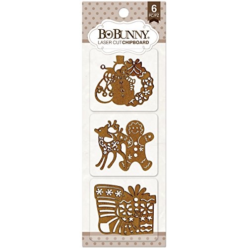 Bo Bunny BoBunny Essentials Laser-Cut Chipboard-Holidays code EAN 0665573061737 