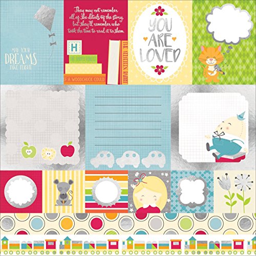 BoBunny Jouet Boîte vélin Papier 30,5 x 30,5 cm 0665573064240 Bo Bunny