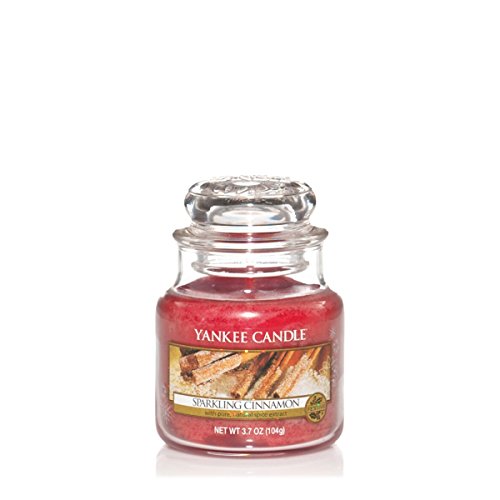Yankee Candle Yankee candle 1100954E Bougie en pot Parfum senteur Cannelle Pétillante Rouge code EAN 0673023154311 