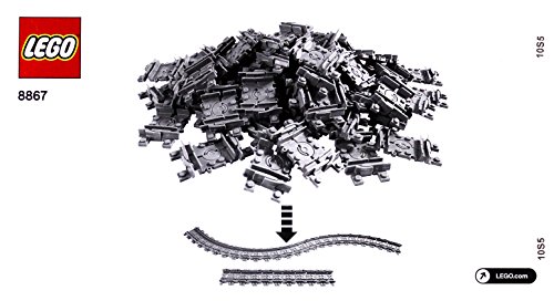 Lego City train flexible ferroviaire Set 8867 (Japon import / Le paquet et le manuel sont ?crites en japonais) 0673419113038 marque+inconnue